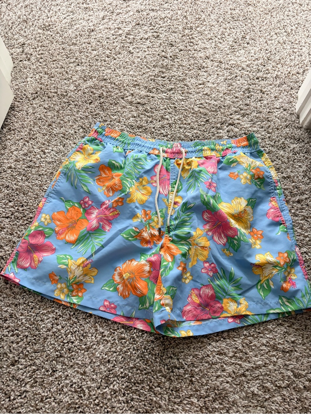 Polo Ralph Lauren Hibiscus Traveler Swim Trunk